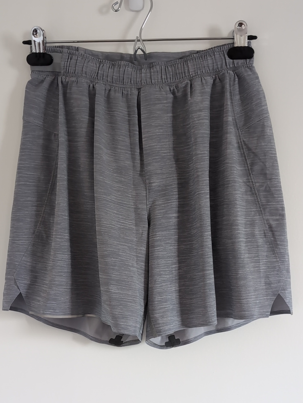 lululemon athletica Men's Gray Heather Athletic Shorts